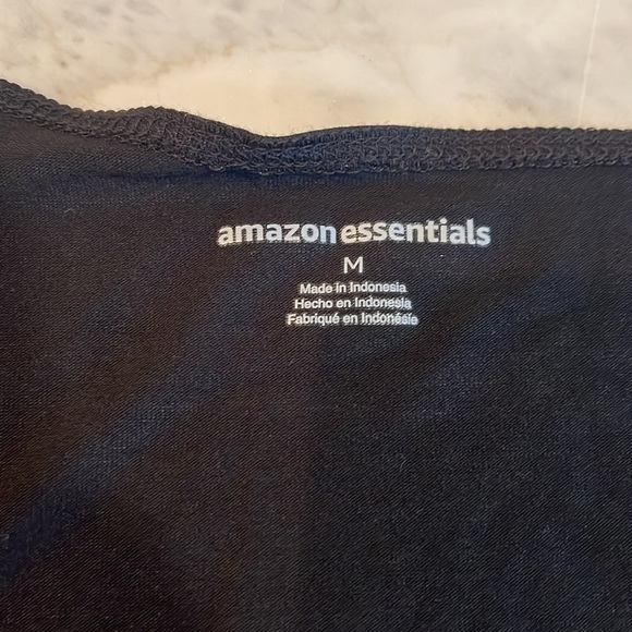 AMAZON ESSENTIAL DRESS SIZE M BLACK NEW - Picture 11 of 12
